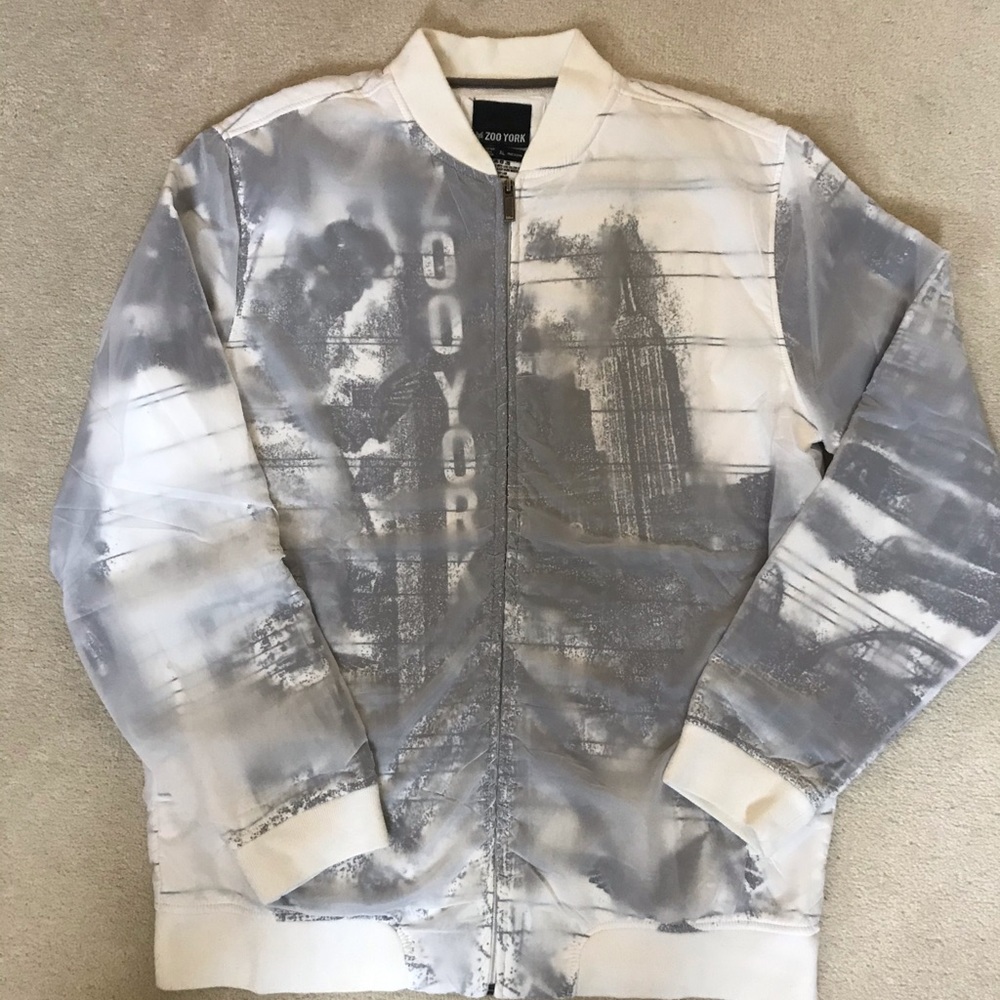 🔥Vintage Y2K Zoo York All-Over Print Jacket — Size XL